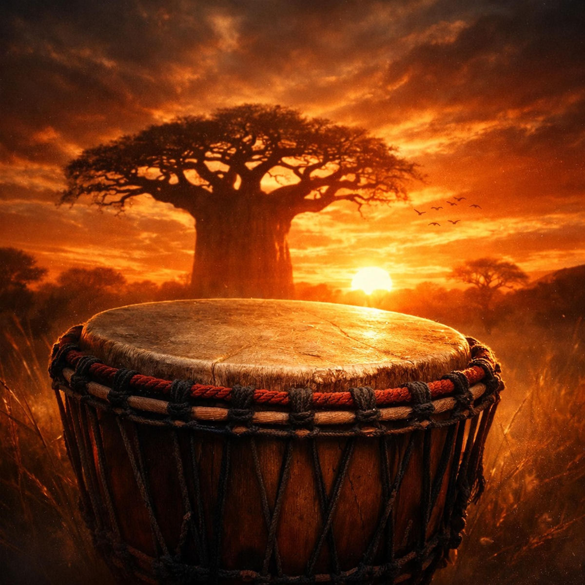 Drums of the Red Earth
