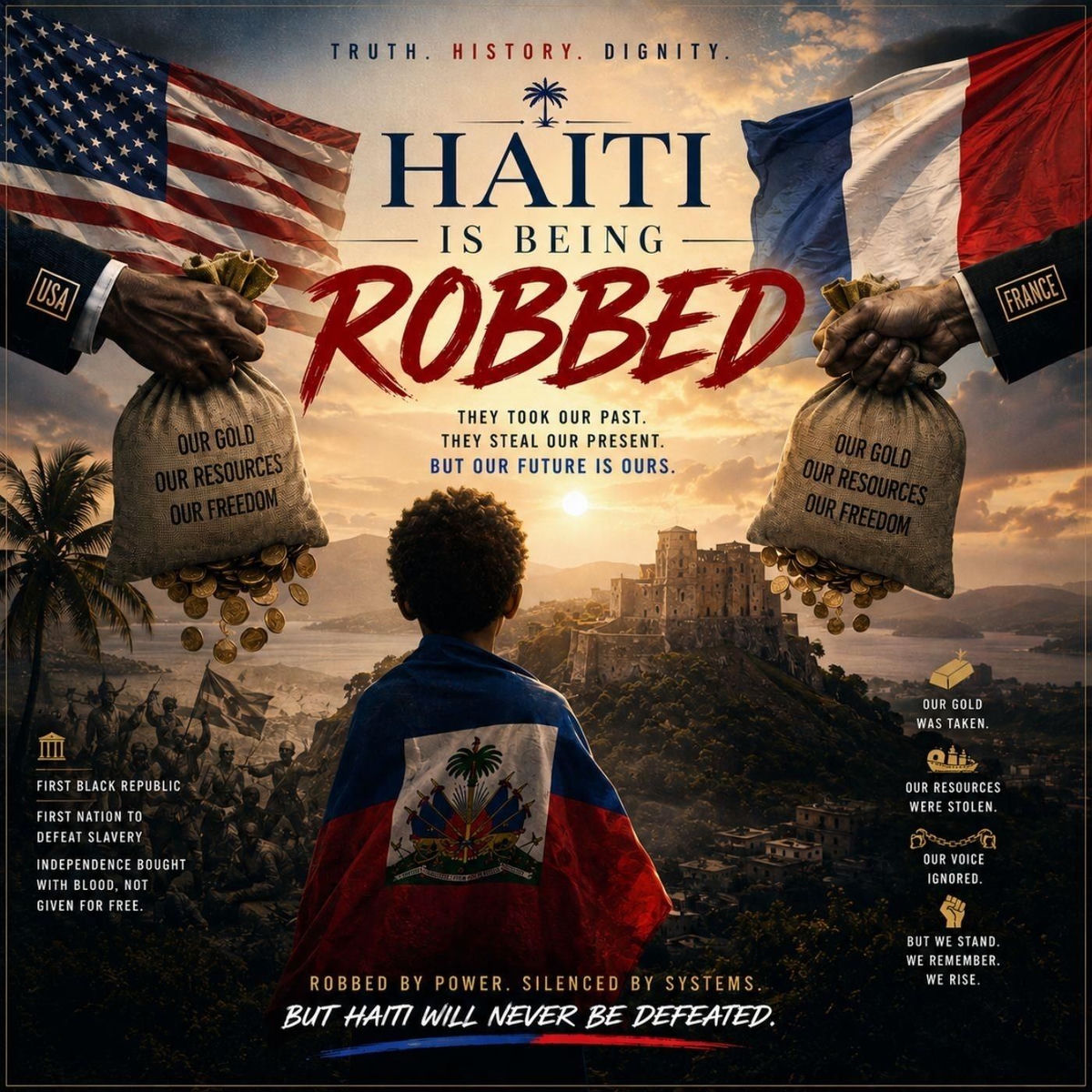 Haiti Is Being Robbed